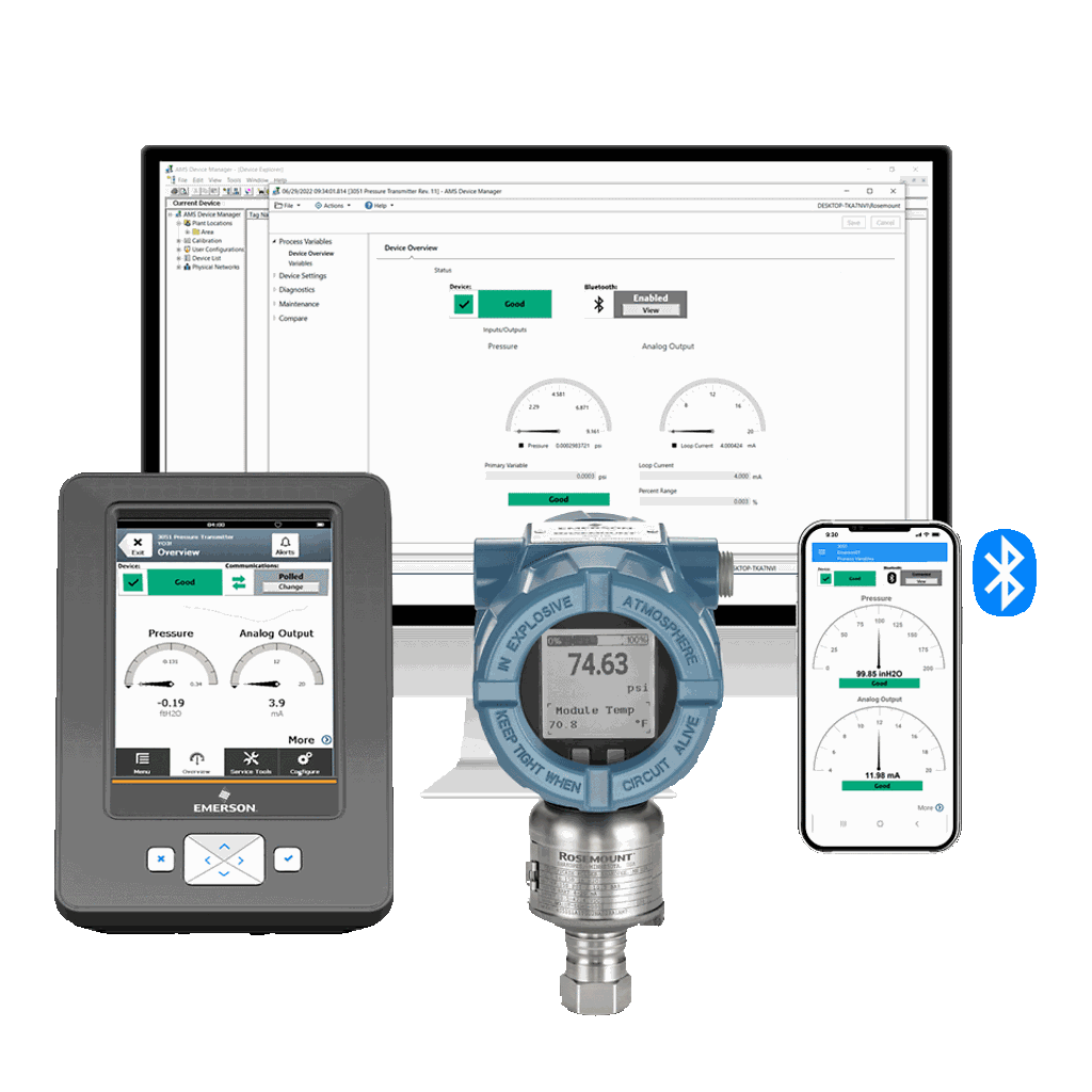 Rosemount Transmitters Feature Real-Time Control and WirelessHART