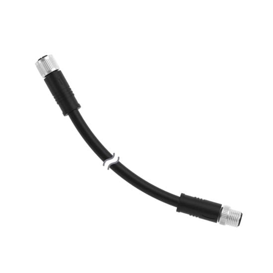 The M12 L-Code Cordsets can be used to power small motors or decentralized I/O with its high amperage rating
