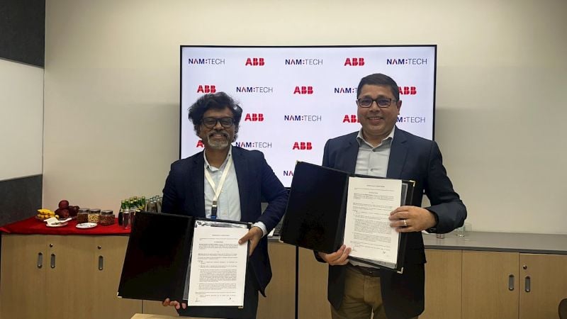 ABB Robotics and NAMTECH will create a School of Robotics to foster the next generation of India’s engineering workforce.