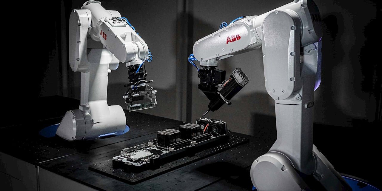ABB Robotics and Molg’s microfactory solution offers an alternative to manual electronic disassembly for e-waste management