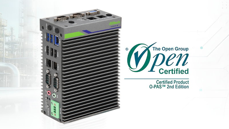 ASRock Industrial’s iEP-5010G is now an O-PAS certified industrial controller