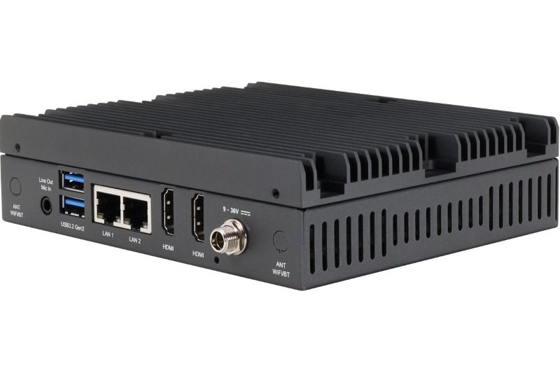 The Intelli TWL01 Edge is an industrial multimedia PC powered by Intel Core Processor N-series CPUs
