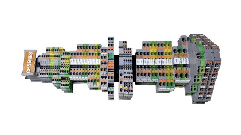 In addition to its new line of terminal blocks, Altech Corporation offers different sizes and densities of terminal blocks to meet a variety of application needs