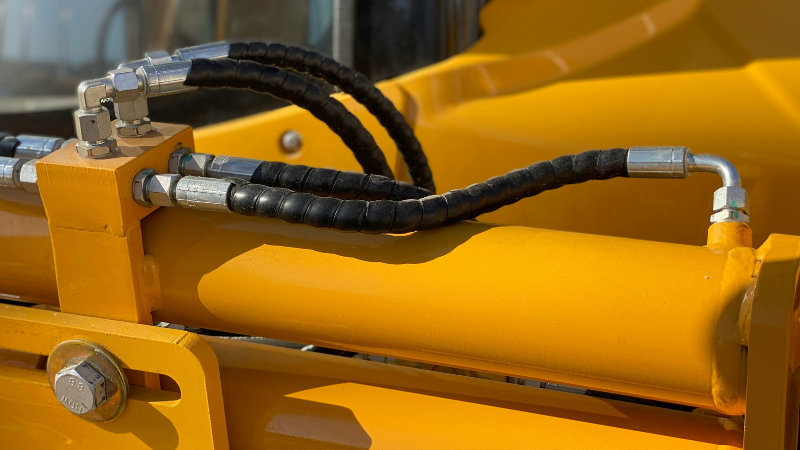 A hydraulic cylinder used in a mobile application