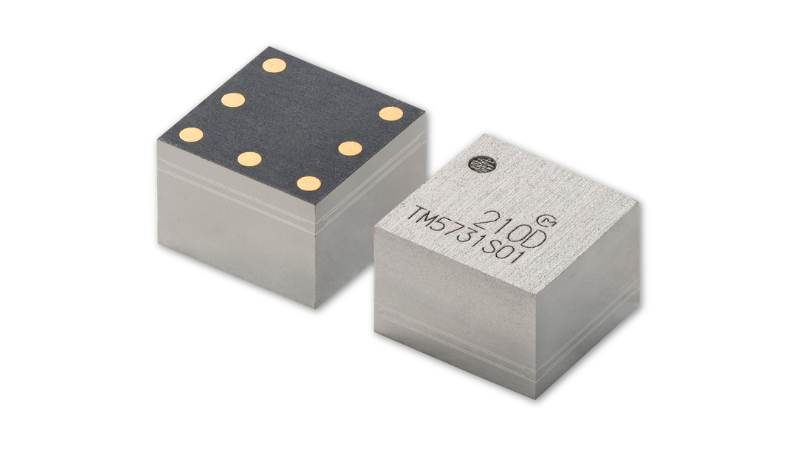 Murata’s PKGM-210D-R sensor is capable of detecting vibrations in the high-frequency range up to 20 kHz