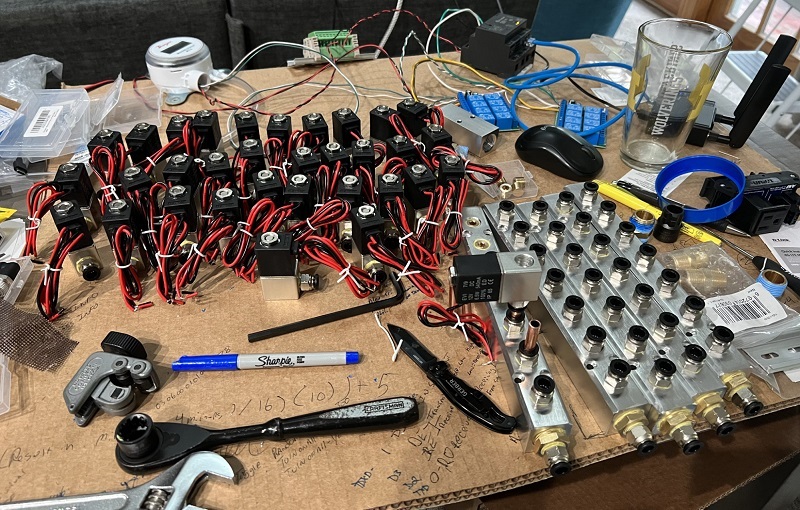  Figure 4. R&D efforts for the vapor monitoring system were made more cost-effective with Arduino.