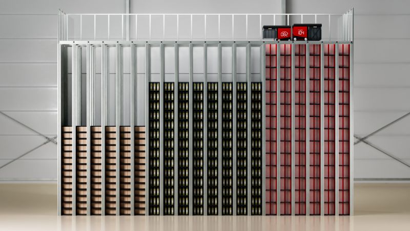 FlexBins enables different-sized bins to be stored in one grid