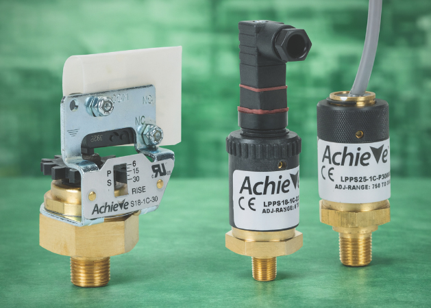 AutomationDirect has released two new mechanical pressure switch series: the AchieVe LPPS and S18-C