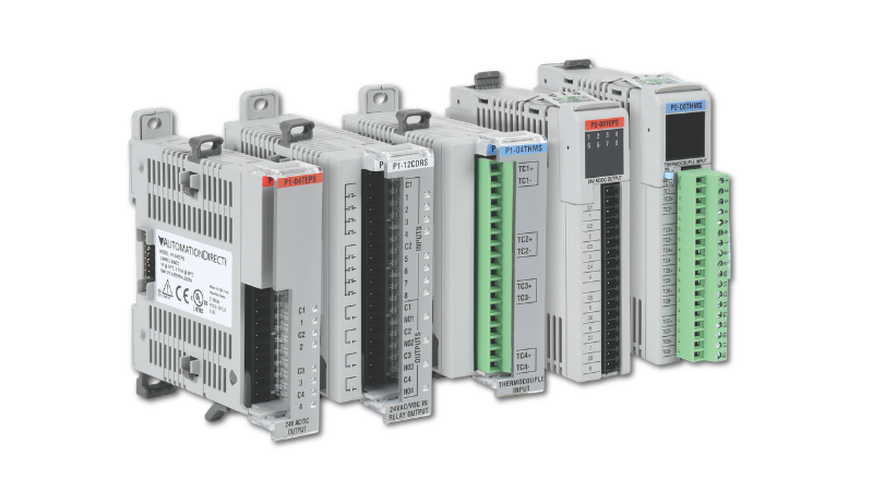AutomationDirect has expanded its Productivity1000 and Productivity2000 PLC series with new module options