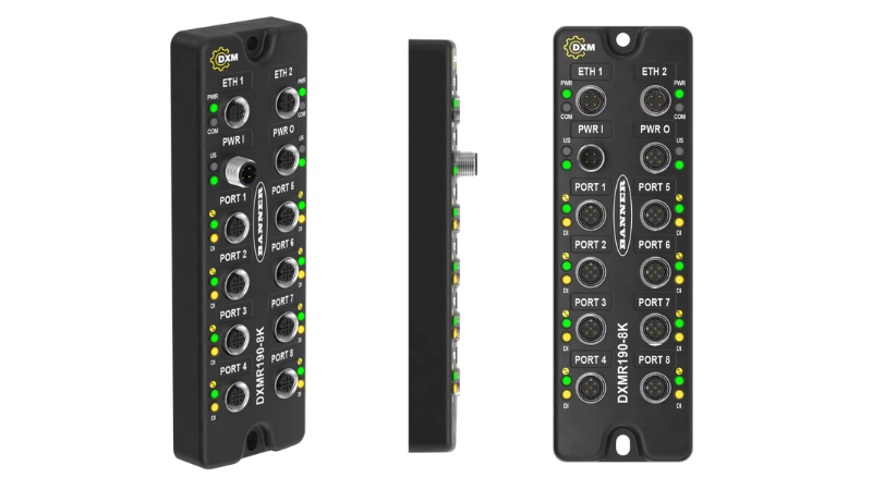 Banner’s DXMR190 IO-Link master with onboard edge processing
