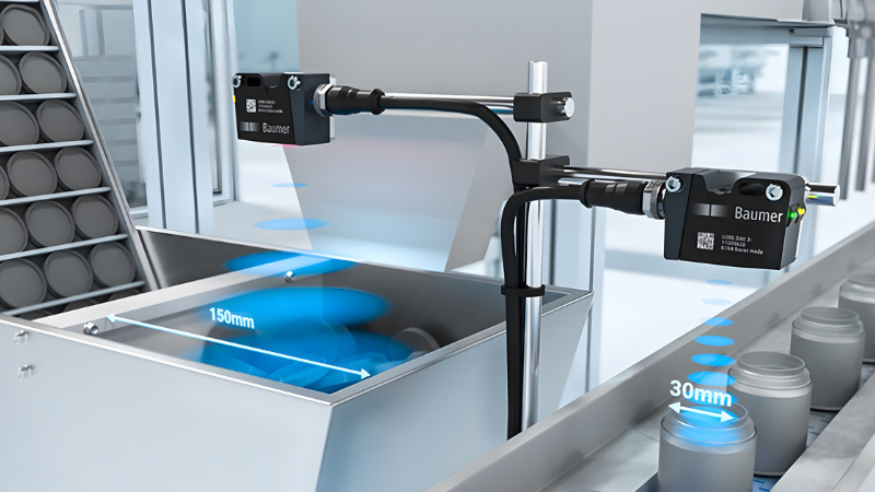 Engineers can deploy the UF300 in a variety of applications, from fill level monitoring to pallet detection in forklift applications