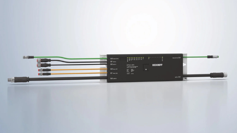 Beckhoff’s EP741x MDR controller for 24 V to 48 V brushless DC motors
