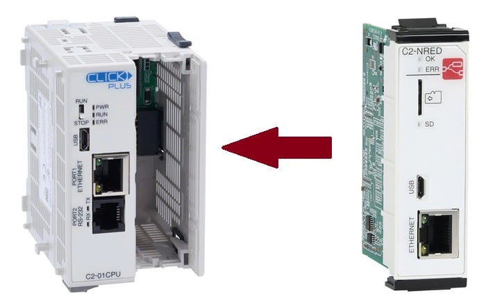  Figure 2. PLC modules rely on a modular architecture that shares data across the backplane while maintaining complete separation between deterministic control and edge computing resources.
