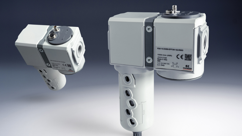 The FSX series sensors combine multiparameter measurement and Ethernet connectivity to deliver continuous compressed air system data