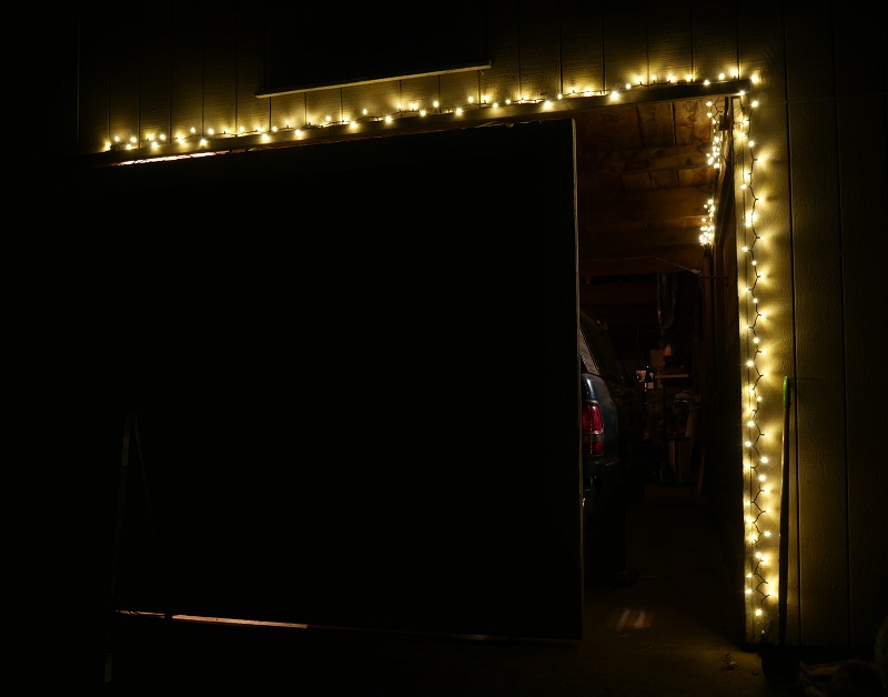  Figure 8. My barn and my truck, all safely tucked away, enjoying the Christmas spirit.