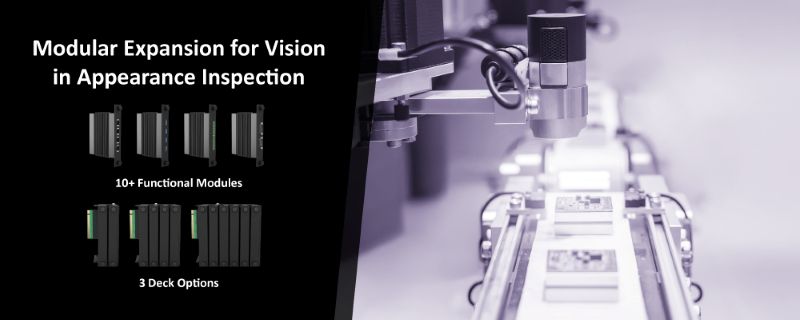 The MD-3000 features a modular design to fit a wide range of machine vision applications