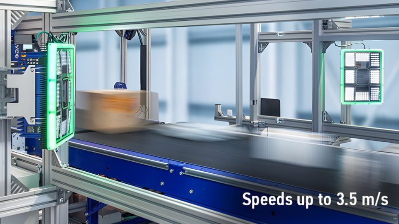 The Matrix 830/930 series enables high-speed package handling up to 3.5 m/s