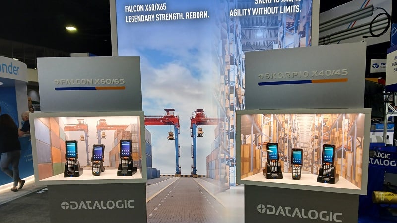 Datalogic’s Falcon and Skorpio series of handheld devices.