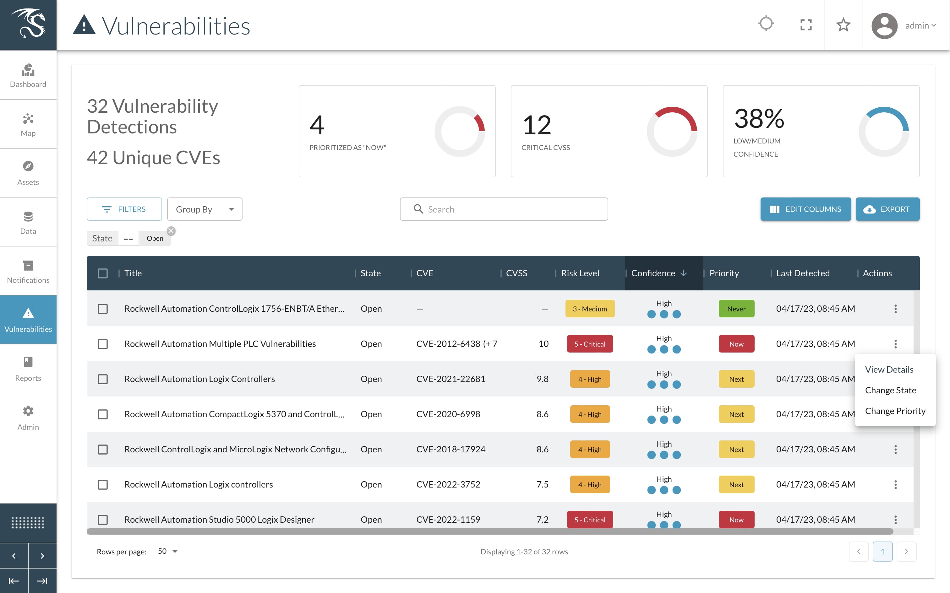 The Dragos Platform monitors networks and identifies threats for OT environments.