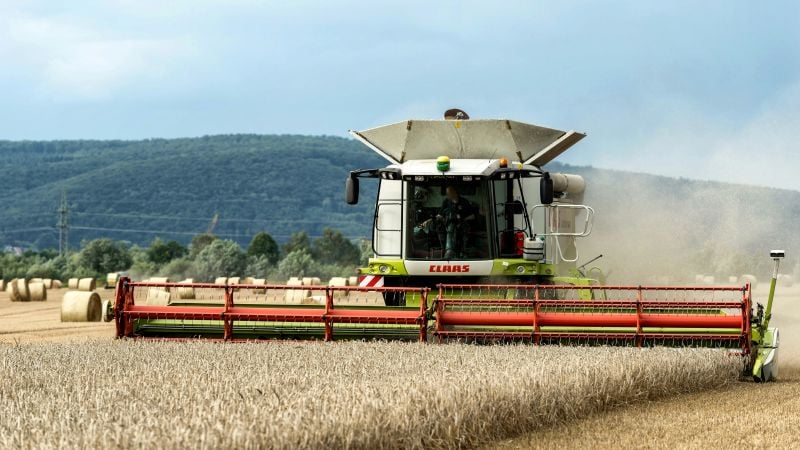 Industrial farming uses servo motors to move heavy equipment accurately