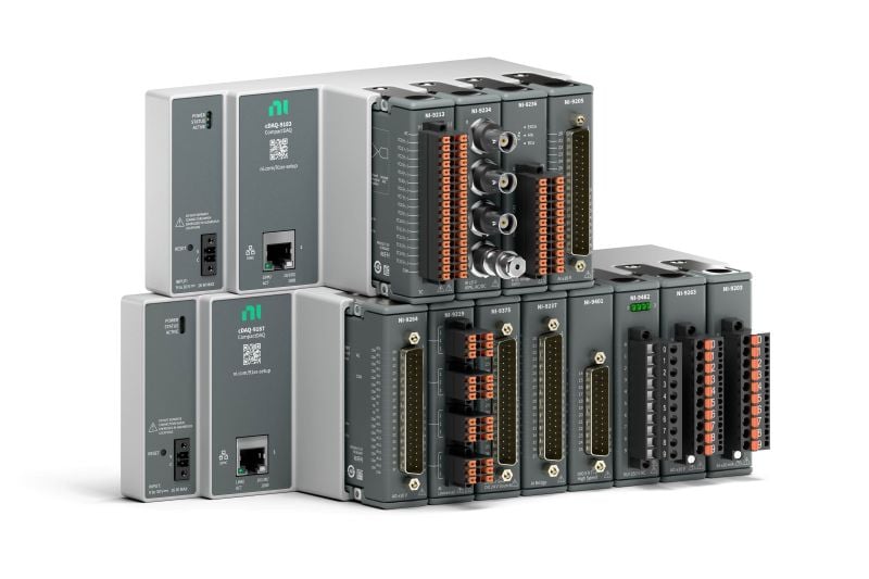 Emerson has released the cDAQ-9187 and cDAQ-9183 chassis as entry-level Ethernet solutions