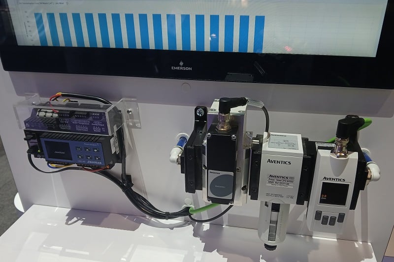 Monitoring air consumption is one of the best examples of analytics for predictive maintenance.