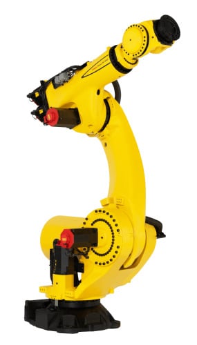 The M-950iA can be set up and operated with the FANUC iPendant teaching device and the R-30iB Plus controller.