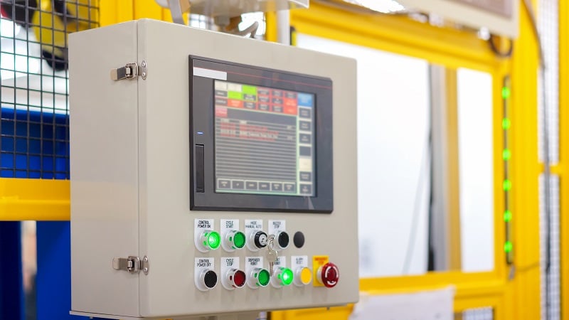  Figure 2. A classic industrial HMI.