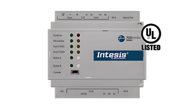 HMS Networks’ NIBE Gateway for integrating heat pumps into larger building automation systems