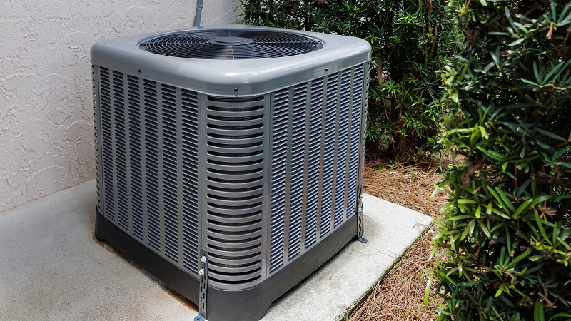 Figure 2. A residential outdoor air preparation (heat pump) unit.