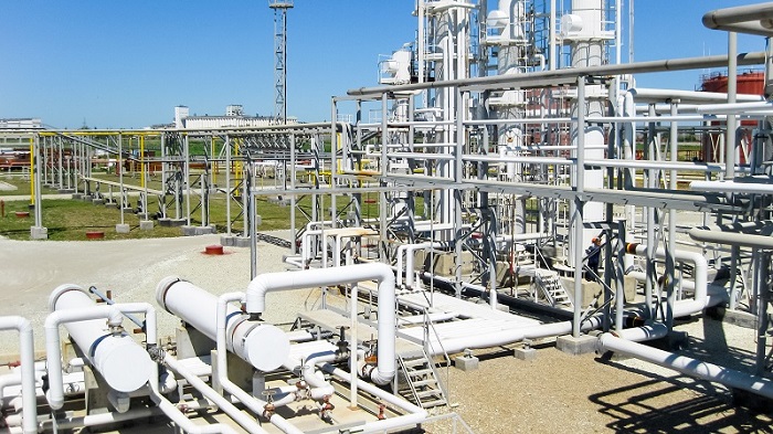 There are thousands of sensors, all generating real-time data, in this Baton Rouge refinery.