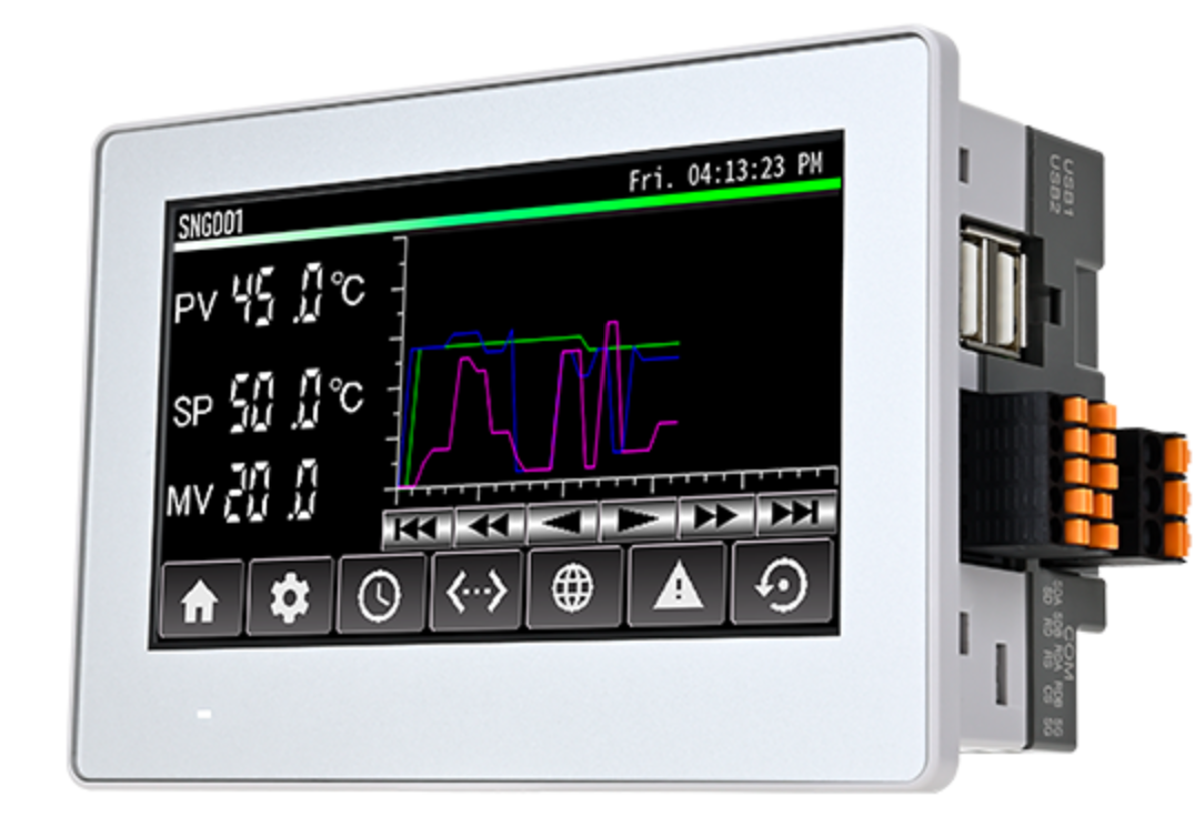 The IDEC FTIJ PLC+HMI.