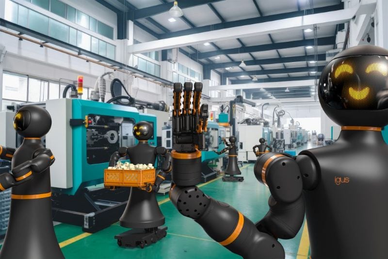 Meet Iggy Rob, igus’ new humanoid robot that can perform various industrial automation tasks at a low cost compared to other humanoids on the market