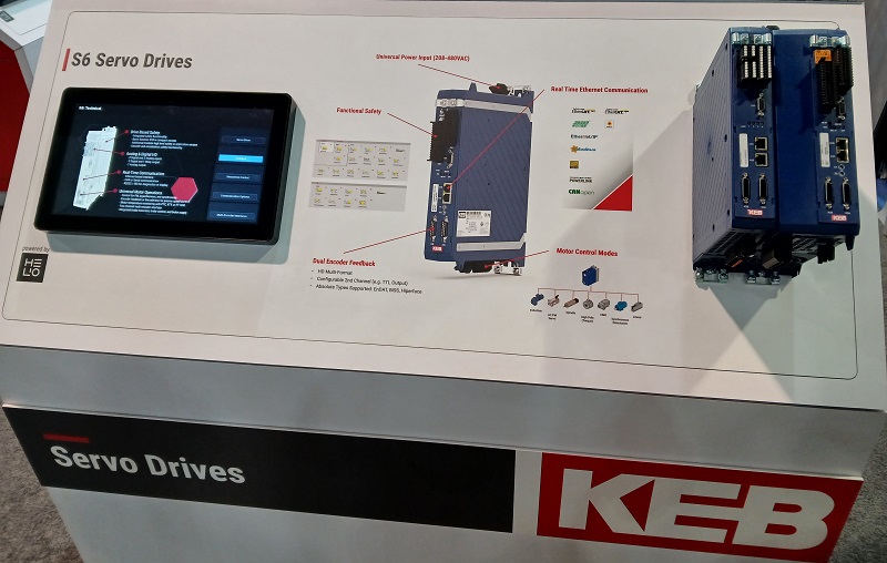 Servo drive solutions from KEB.
