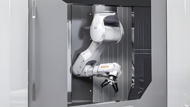 The KR AGILUS ultra features full-angle installation for ceiling, floor, and wall mounting