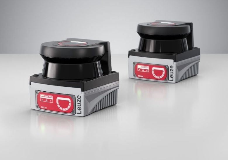 Leuze’s new ROD 300 and ROD 500 laser scanner series are designed for precision in contour measurement and AGV navigation