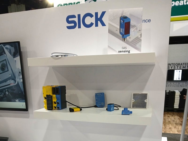 Sensing always takes on many forms in SICK booths at various shows.