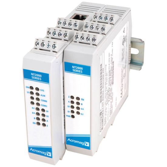 Acromag’s NT2710 stepper motor controller expands the company’s family of Ethernet remote I/O modules