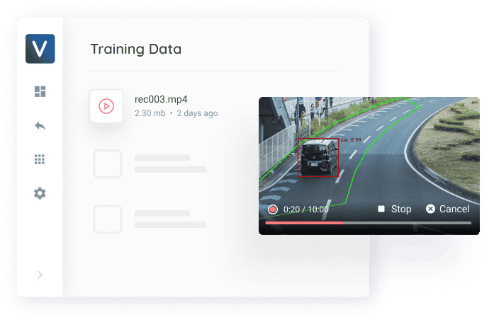 The Viso Suite computer vision platform features a centralized data manager that enables users to manage datasets from one location