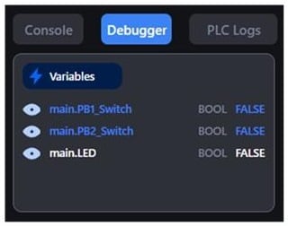  Figure 1. The Debugger Watch Feature.