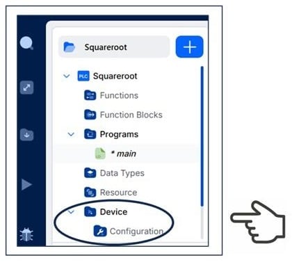  Figure 2. The Configuration Settings panel.