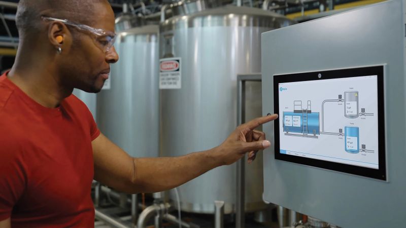 The OptixEdge gateway is designed to optimize data processing and collection across industrial automation applications