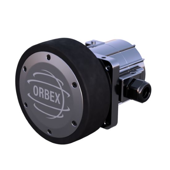 Orbex’s wheel drives feature a compact build, IP54 protection, and optional customizations.