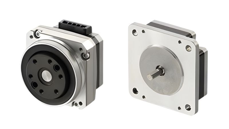Oriental Motor has added a flat type model to its
PKP series of two-phase bipolar stepper motors