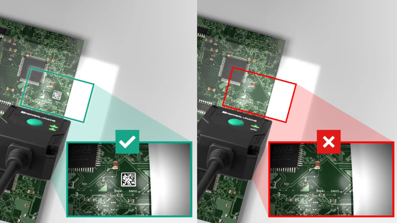 The CleverReader identifies missing, damaged, or hard-to-read codes and feautres five reading modes