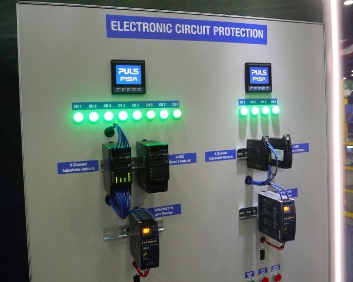 The PISA electronic circuit breaker series