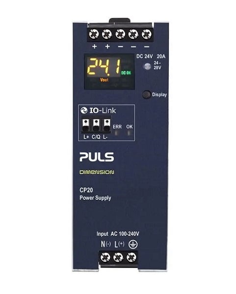 The CP20.248-IOL is only 48mm wide and attaches directly to the DIN rail, saving space within your electrical enclosures.