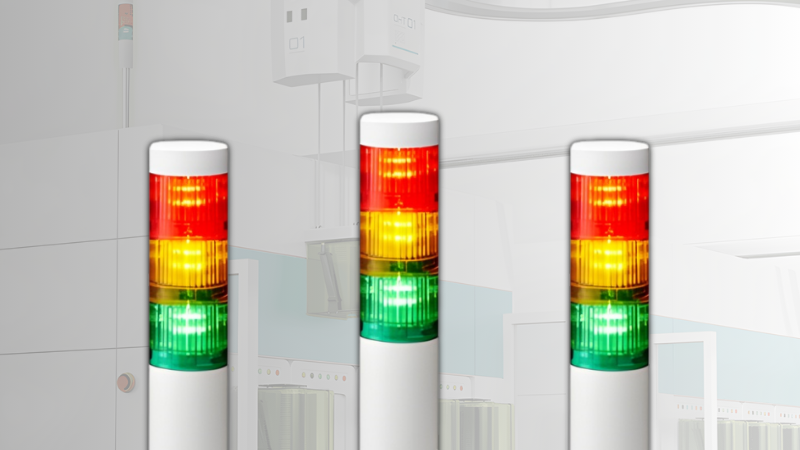 Patlite has added dedicated EtherNet/IP models to its LR5-LAN signal tower series