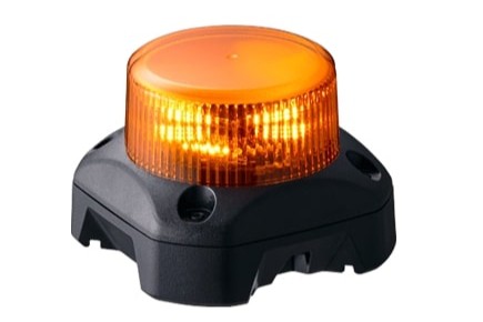 The GF7 rotating beacon mounted on the optional GL-001 magnetic bracket
