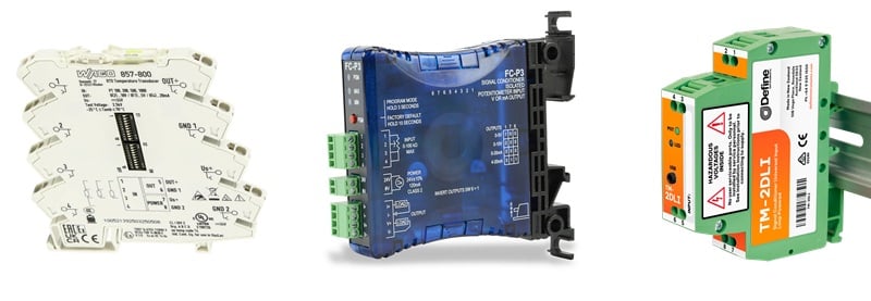 Figure 5. Several typical signal conditioners.
